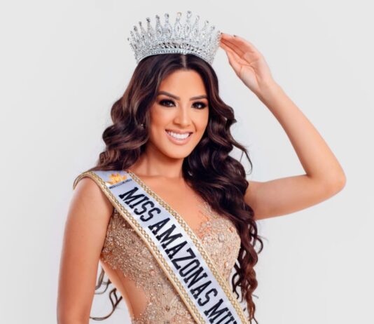 Modelo evangélica vence concurso Miss Amazonas Mundo 2024 e vai ao Miss Brasil Mundo