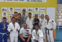 Judocas de Presidente Figueiredo brilham em estreia na Super Copa Samel e garantem oito medalhas