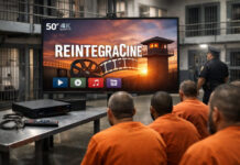 Governo investe R$ 85,4 mil em Smart TVs para programa de cinema em presídios federais