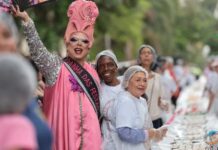 Bolo gigante do Bixiga celebra aniversário de São Paulo com tradição e comunidade