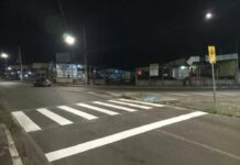 Prefeitura de Manaus intensifica sinalização em frente a escolas para proteger pedestres