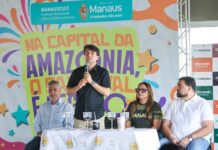 Carnaval de Manaus 2026: Prefeitura e Abrasel distribuem 35 mil protetores de copo para garantir segurança