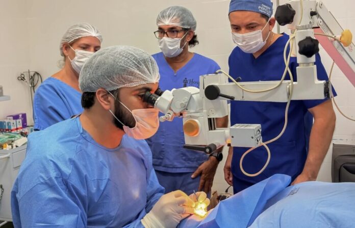 Parintins realiza terceiro mutirão de cirurgia de catarata e já soma 430 procedimentos