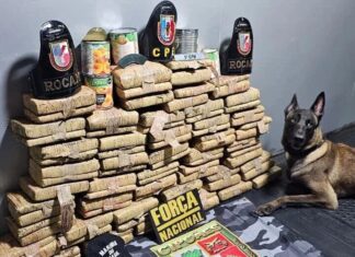 Polícia Militar do Amazonas apreende mais de 70 kg de drogas em operação na Base Arpão 2