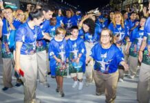 Carnaval 2026 do Rio: Embaixadores da Alegria celebram diversidade e inclusão na Sapucaí