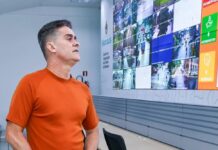 David Almeida coordena resposta a 114 ocorrências após chuva extrema de 160 mm em Manaus