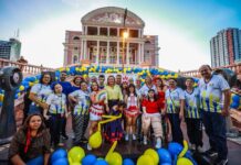 Governo do Amazonas realiza ação lúdica pelo Dia da Síndrome de Down no Largo de São Sebastião