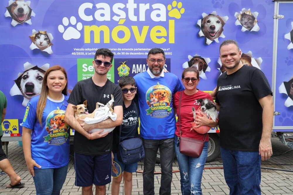 Wilson Lima destaca "Mega Castração Amazonas", maior mutirão do estado para mais de 2 mil animais