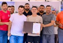 Prefeito David Almeida assina ordem de serviço para reforma do CEL Zezinho e amplia política de esporte em Manaus