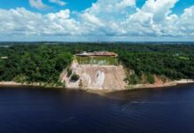 Parque Encontro das Águas Rosa Almeida em Manaus atinge mais de 81% de execução