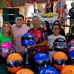 Detran-AM entrega 250 equipamentos de segurança para mototaxistas e motofretistas em Rio Preto da Eva