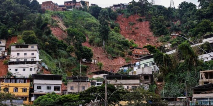 Minas Gerais tem maior área urbana em encostas íngremes do país, aponta estudo