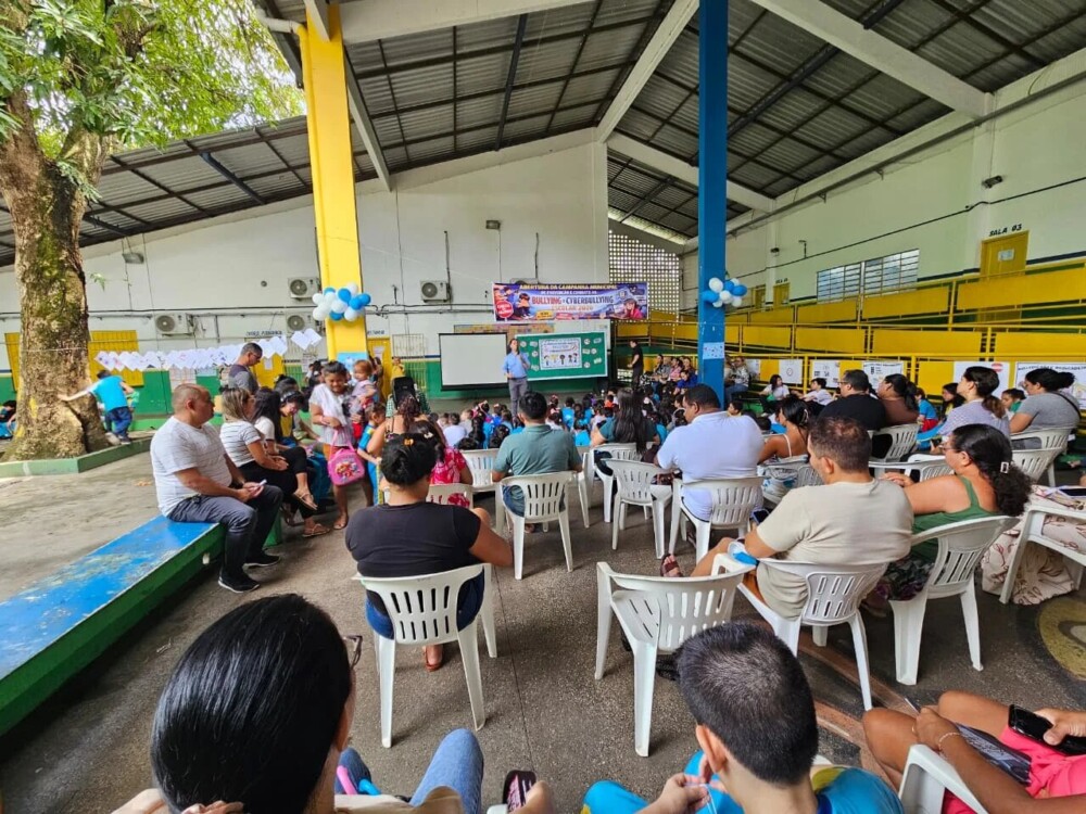 Prefeitura de Manaus inicia campanha ‘Março Laranja’ contra o bullying escolar