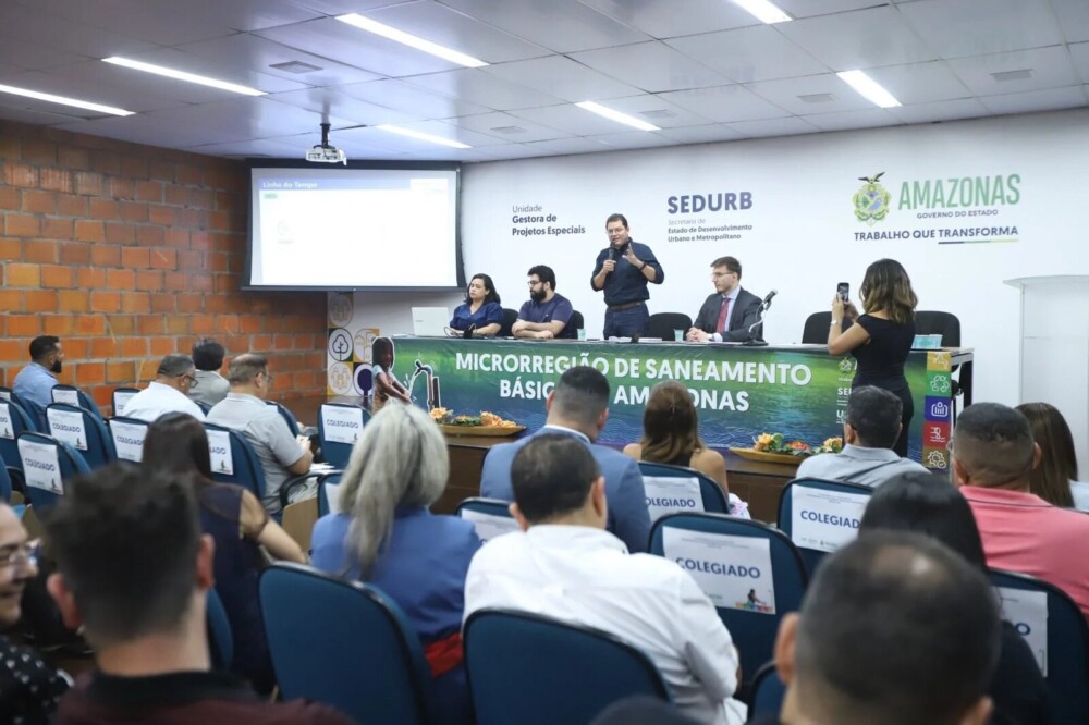 Governo do Amazonas realiza 4ª Assembleia da Microrregião de Saneamento Básico