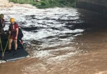 Bombeiros encontram corpo de mulher desaparecida após fortes chuvas em Piracicaba