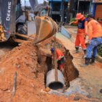 Prefeitura de Manaus avança com obra de drenagem profunda no Compensa 3