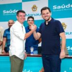 Renato Junior empossa Nagib Salem como novo secretário de Saúde de Manaus e reforça compromisso com a área