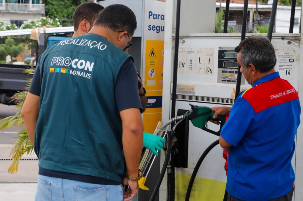 Procon Manaus: gasolina e diesel registram alta em abril; etanol tem queda