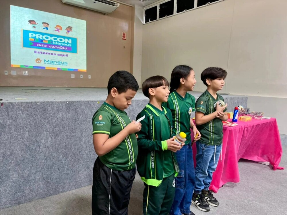 Procon Manaus nas Escolas: Educação para o Consumo chega a Cmei na Zona Leste