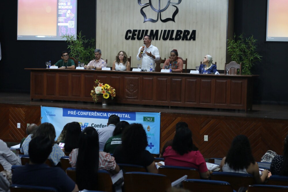 Comunitários do Distrito Sul de Manaus debatem desafios do SUS e direito à saúde em pré-conferência