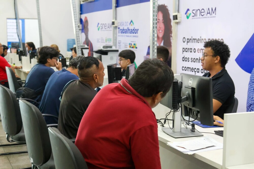 Sine Amazonas oferece 312 vagas de emprego nesta quarta-feira (20/05)