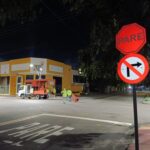 Prefeitura de Manaus intensifica revitalização da sinalização viária nas zonas Centro-Sul e Sul