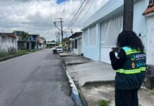 Ageman fiscaliza recomposição asfáltica após obras de saneamento em Manaus