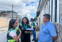 Ageman fiscaliza abastecimento de água irregular no conjunto Francisca Mendes 2, em Manaus