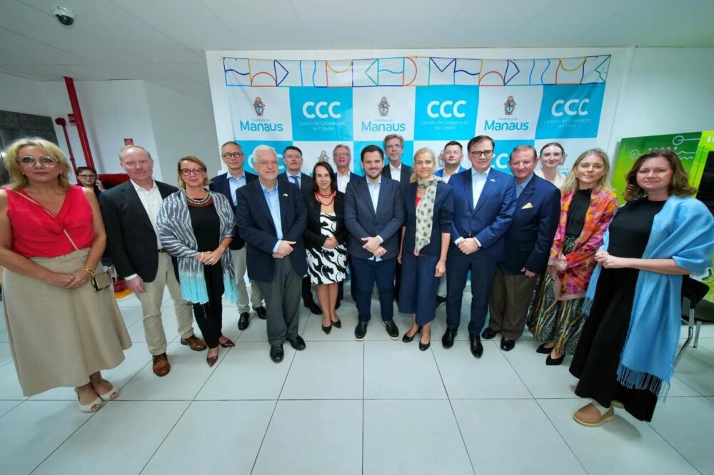 Prefeito Renato Junior articula parcerias com embaixadores de 17 países da União Europeia em Manaus