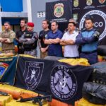 Governador Roberto Cidade celebra apreensão histórica de 2,5 toneladas de drogas no Amazonas