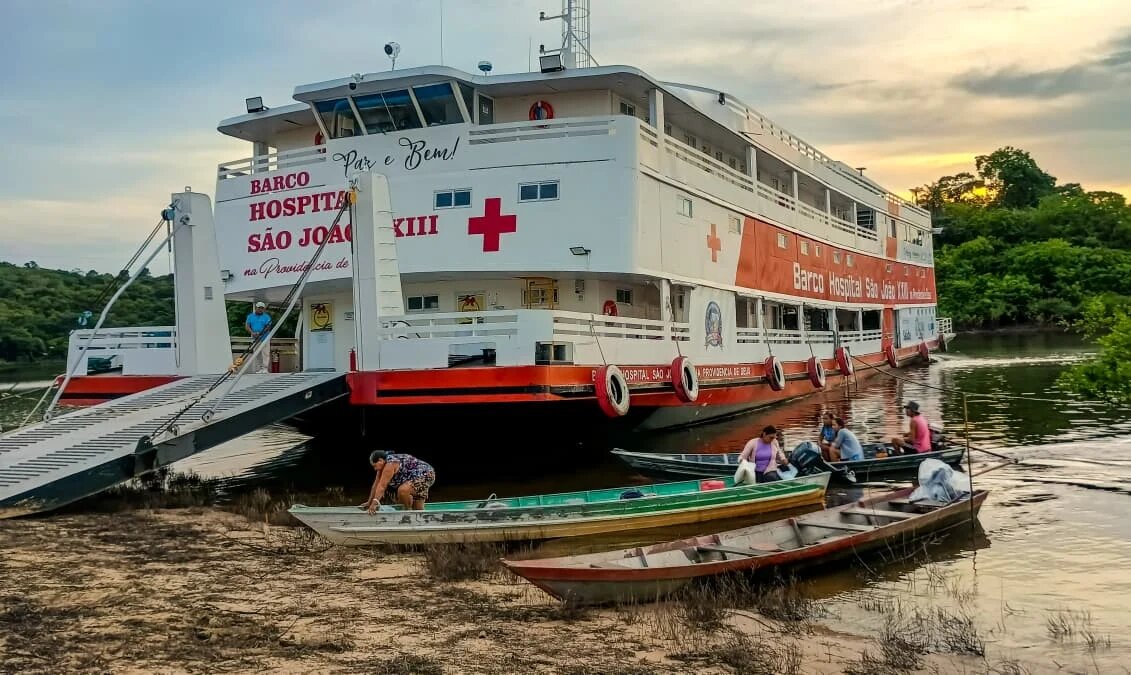 Barco Hospital São João XXIII inicia atendimentos de saúde em Borba neste sábado