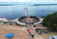 Parque Encontro das Águas Rosa Almeida em Manaus atinge 70% de execução