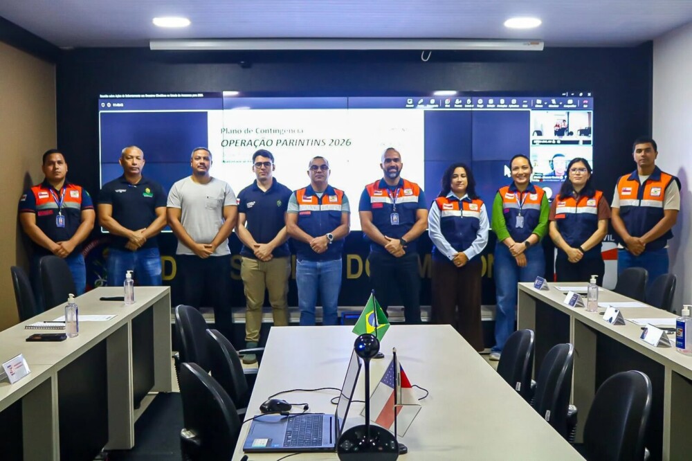 Defesa Civil do Amazonas reúne grupo para planejar pronta resposta no Festival de Parintins 2026