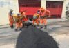 Prefeitura de Manaus intensifica recuperação asfáltica no bairro Flores e melhora mobilidade na zona Centro-Sul