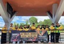Prefeitura de Manaus realiza ação educativa de trânsito no Terminal 7 durante o Maio Amarelo