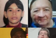 PC-AM divulga imagens de quatro pessoas desaparecidas em Manaus