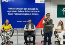 Simulado fortalece resposta laboratorial em áreas de fronteira da Amazônia