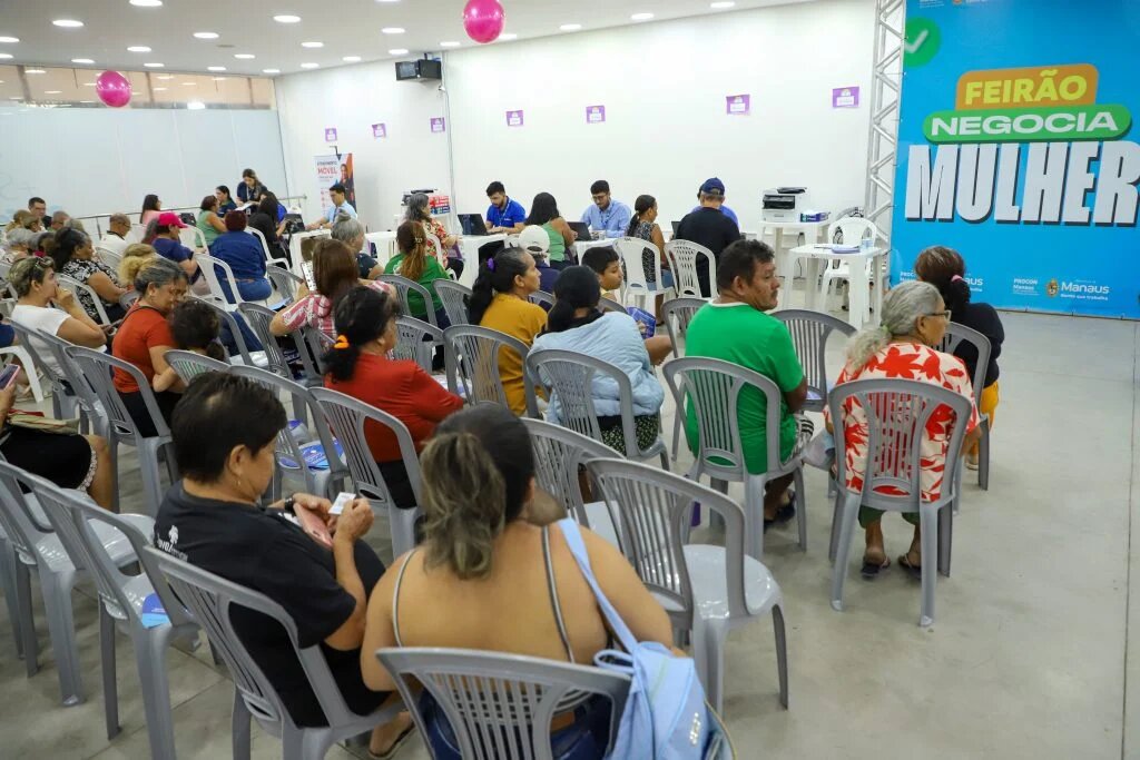 Feirão Negocia Mulher em Manaus encerra com mais de 1,1 mil atendimentos focados em reorganização financeira feminina