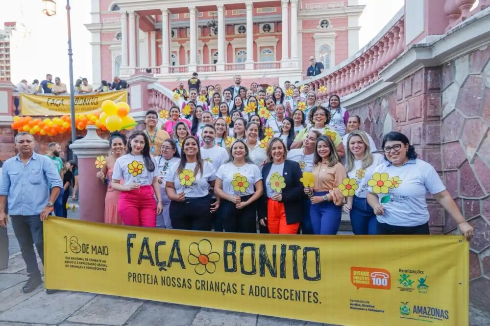 Campanha Faça Bonito mobiliza mais de 24 mil pessoas no Amazonas em maio contra violência sexual