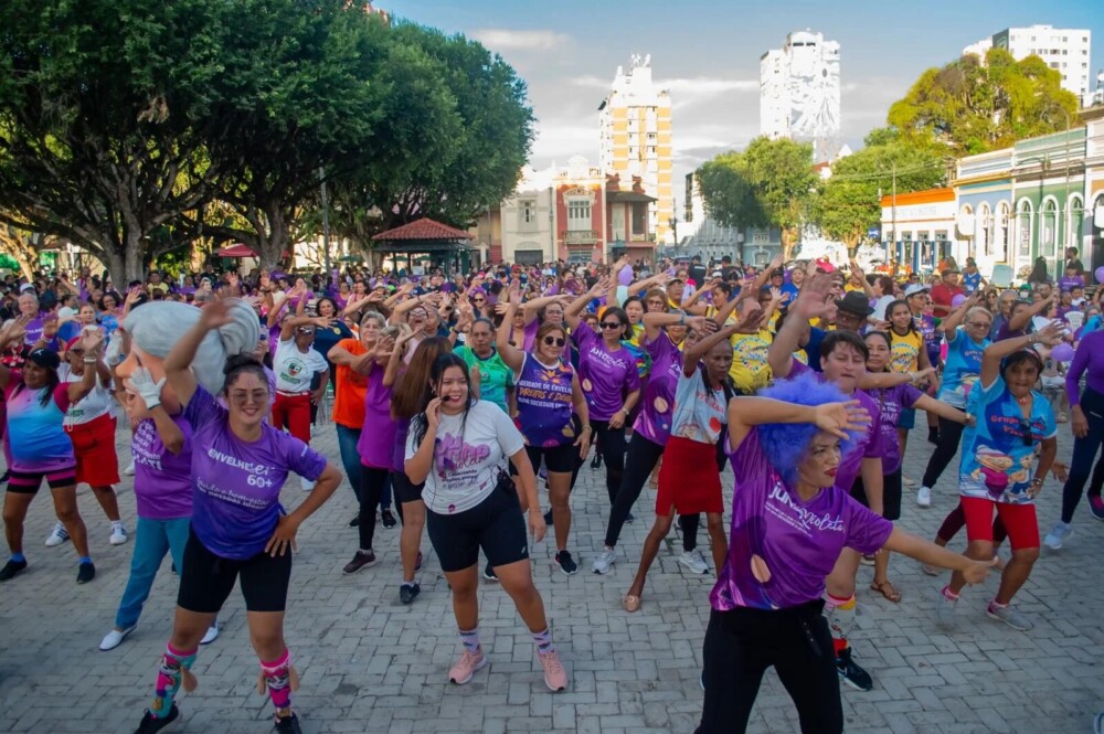 Junho Violeta em Manaus: Idosos celebram a vida e clamam por respeito e proteção