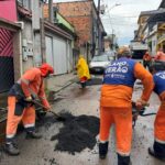 Prefeitura de Manaus recupera rua Lóris Cordovil com operação Tapa-Buracos a pedido de moradores