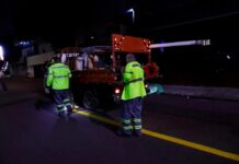 Prefeitura de Manaus revitaliza sinalização em 726 vias para aumentar segurança viária