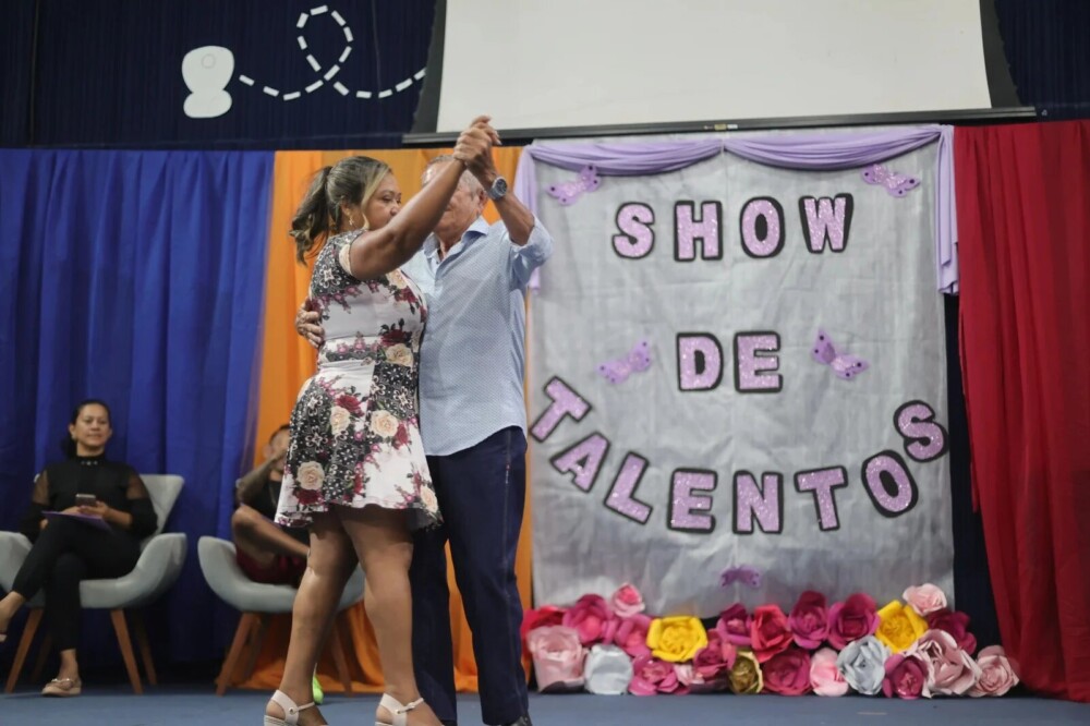 Gincana Violeta EnvelheSer 60+ abre 3ª edição com esporte, lazer e shows de talentos em Manaus