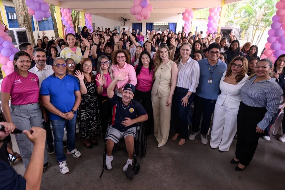 Primeira-dama Thaisa Cidade impulsiona dignidade menstrual e proteção infantojuvenil na zona leste de Manaus