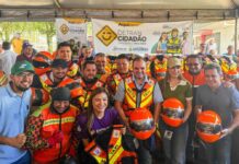 Detran-AM entrega 295 kits de segurança e realiza mais de 260 atendimentos em Iranduba