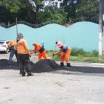 Prefeitura de Manaus acelera recuperação asfáltica no bairro Aleixo e melhora mobilidade na zona Centro-Sul