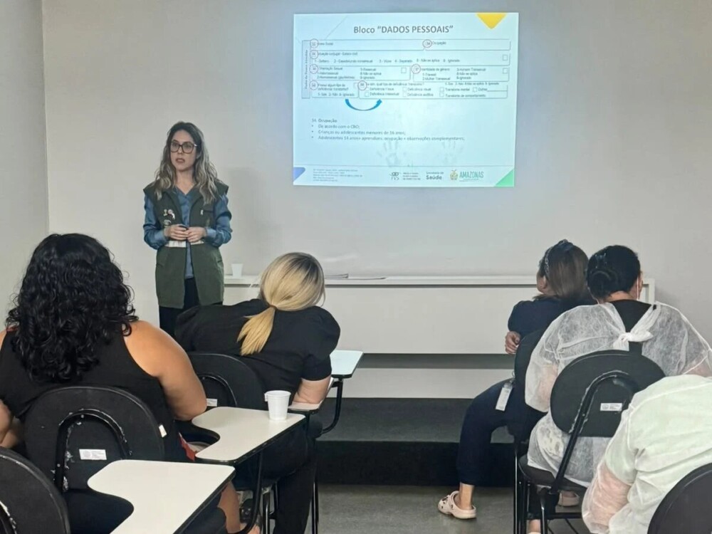 Oficina na Maternidade Azilda Marreiro fortalece vigilância de violências e acidentes no Amazonas