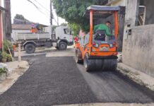 Prefeitura de Manaus avança com manutenção asfáltica no Lírio do Vale e melhora mobilidade na zona Oeste