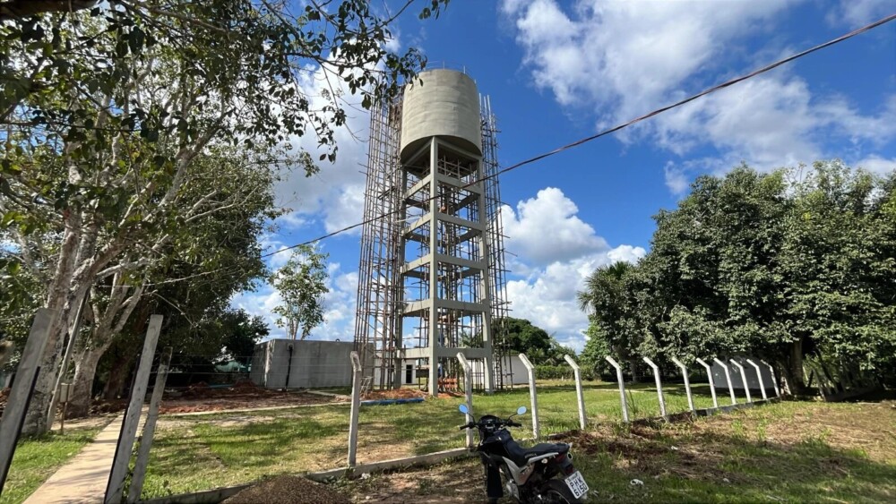 Governo do Amazonas avança com obra de ampliação do sistema de abastecimento de água em Carauari