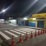 Prefeitura de Manaus reforça sinalização viária do bairro Santo Agostinho para ampliar segurança no trânsito da zona Oeste